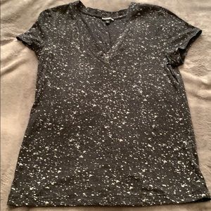 Bleach Splatter V-neck Tee